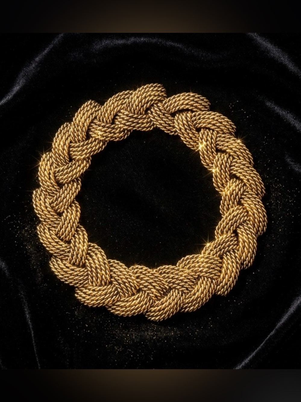#293 Vintage Unsigned Les Bernard Runway Statement Necklace